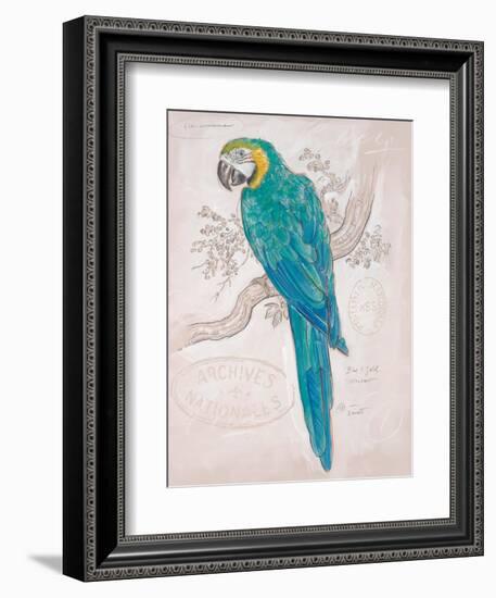 Aqua Tropical-Chad Barrett-Framed Art Print