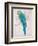 Aqua Tropical-Chad Barrett-Framed Art Print