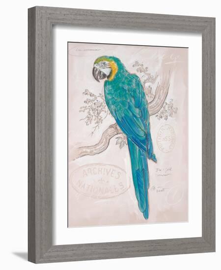 Aqua Tropical-Chad Barrett-Framed Art Print