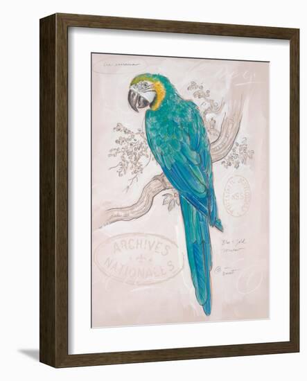 Aqua Tropical-Chad Barrett-Framed Art Print