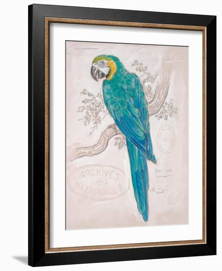 Aqua Tropical-Chad Barrett-Framed Art Print