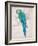 Aqua Tropical-Chad Barrett-Framed Art Print