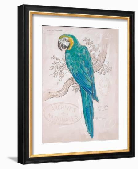 Aqua Tropical-Chad Barrett-Framed Art Print