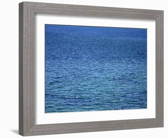 Aqua Waters III-Nicole Katano-Framed Photo