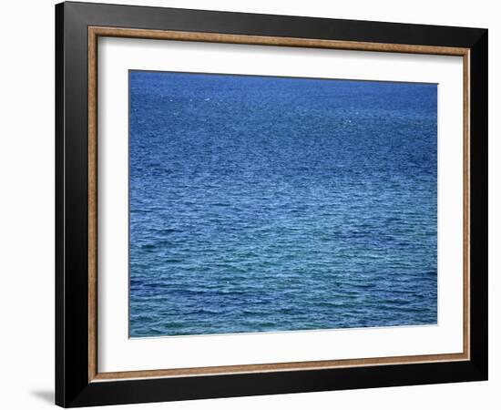 Aqua Waters III-Nicole Katano-Framed Photo