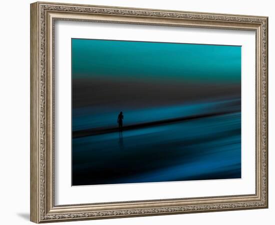 Aqua-Josh Adamski-Framed Photographic Print