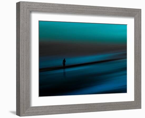 Aqua-Josh Adamski-Framed Photographic Print