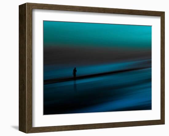 Aqua-Josh Adamski-Framed Photographic Print