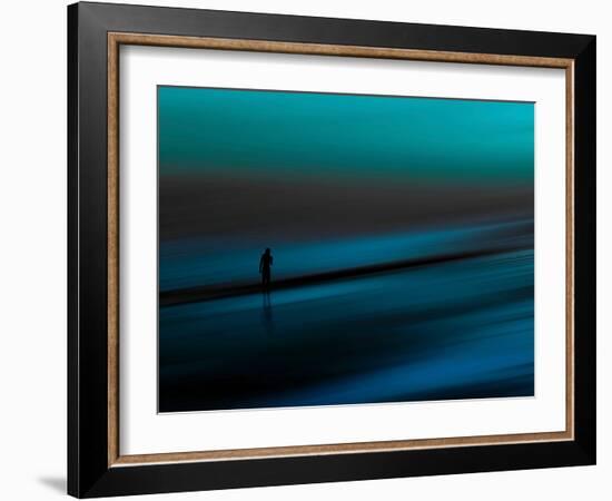 Aqua-Josh Adamski-Framed Photographic Print