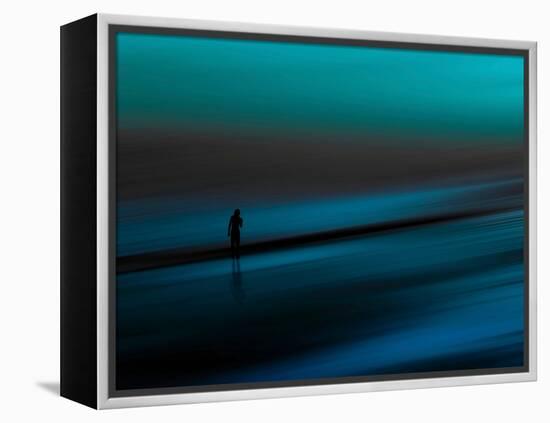 Aqua-Josh Adamski-Framed Premier Image Canvas