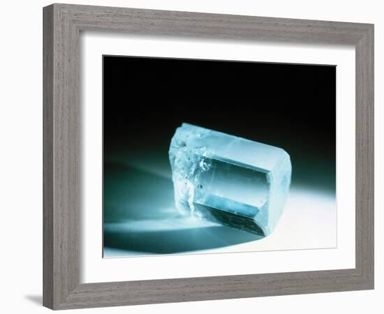 Aquamarine Crystal-Lawrence Lawry-Framed Photographic Print