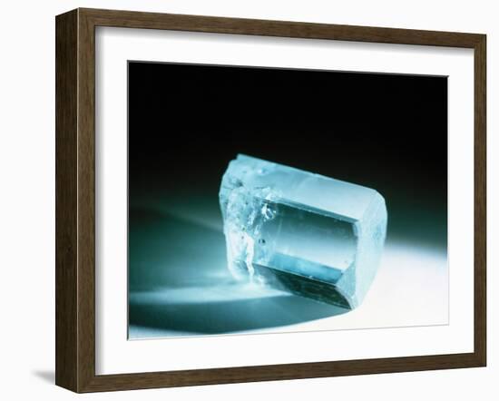 Aquamarine Crystal-Lawrence Lawry-Framed Photographic Print