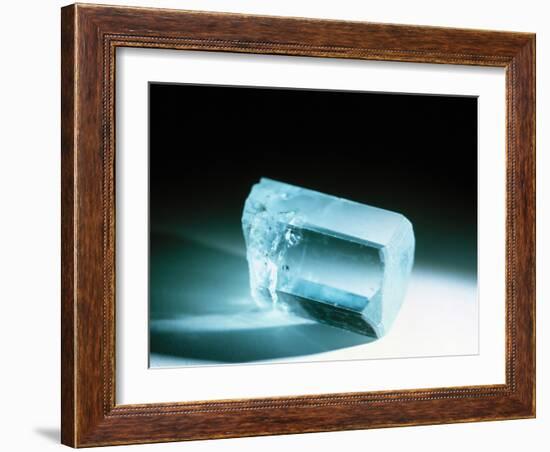 Aquamarine Crystal-Lawrence Lawry-Framed Photographic Print