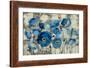 Aquamarine Floral-Silvia Vassileva-Framed Premium Giclee Print