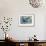 Aquamarine Floral-Silvia Vassileva-Framed Premium Giclee Print displayed on a wall
