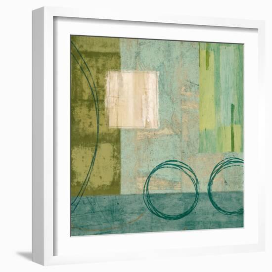 Aquamarine I-Brent Nelson-Framed Art Print