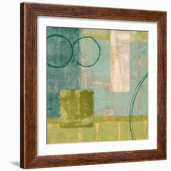 Aquamarine II-Brent Nelson-Framed Art Print