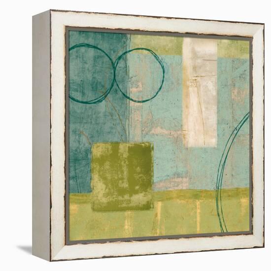 Aquamarine II-Brent Nelson-Framed Stretched Canvas