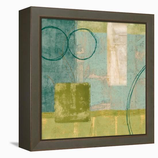 Aquamarine II-Brent Nelson-Framed Stretched Canvas