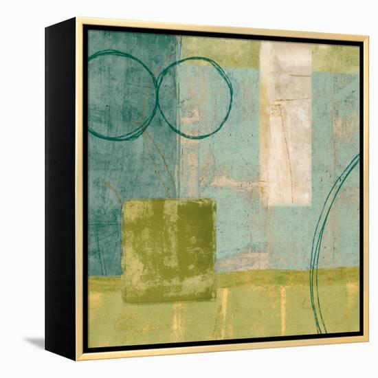 Aquamarine II-Brent Nelson-Framed Stretched Canvas