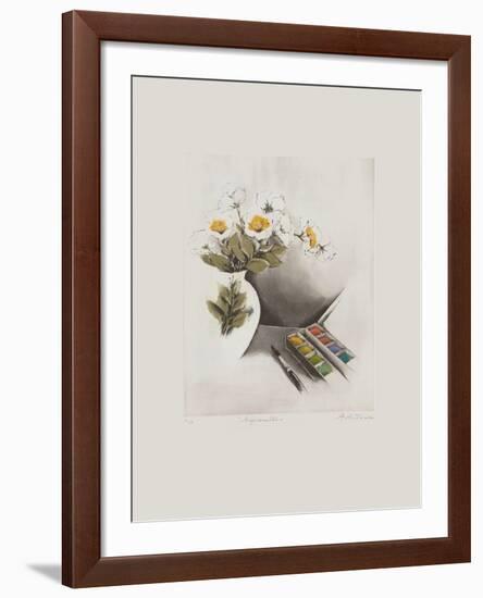 AquarelII-Annapia Antonini-Framed Limited Edition