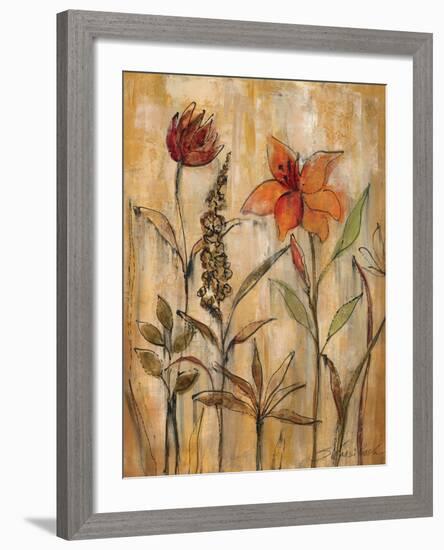 Aquarelle Garden II-Silvia Vassileva-Framed Premium Giclee Print