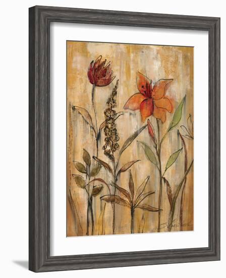 Aquarelle Garden II-Silvia Vassileva-Framed Premium Giclee Print