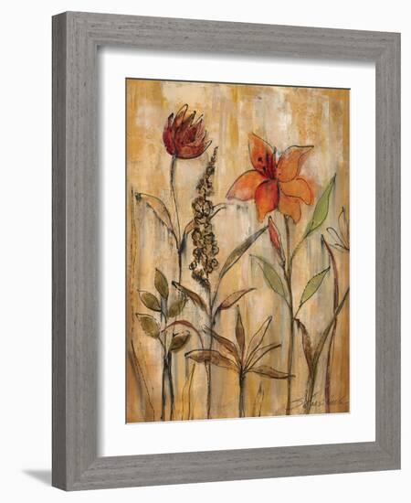 Aquarelle Garden II-Silvia Vassileva-Framed Premium Giclee Print