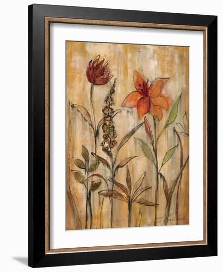 Aquarelle Garden II-Silvia Vassileva-Framed Premium Giclee Print