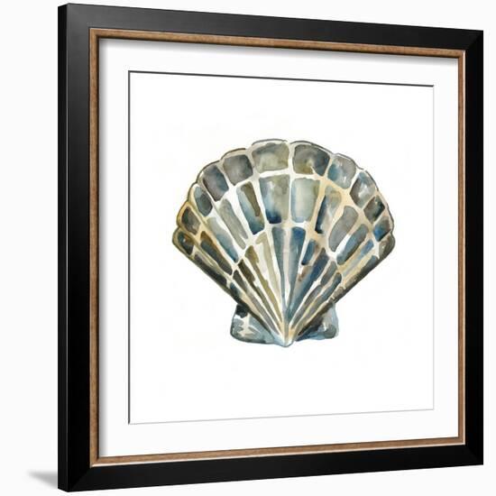 Aquarelle Shells IV-Chariklia Zarris-Framed Premium Giclee Print