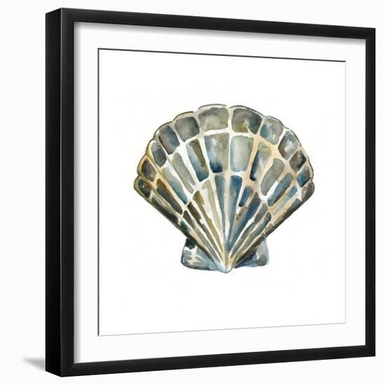 Aquarelle Shells IV-Chariklia Zarris-Framed Premium Giclee Print