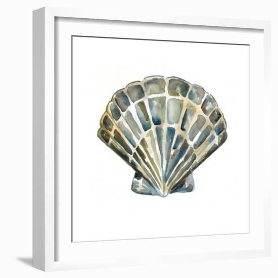 Aquarelle Shells IV-Chariklia Zarris-Framed Premium Giclee Print