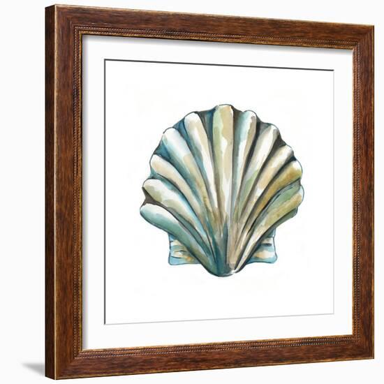 Aquarelle Shells VI-Chariklia Zarris-Framed Art Print