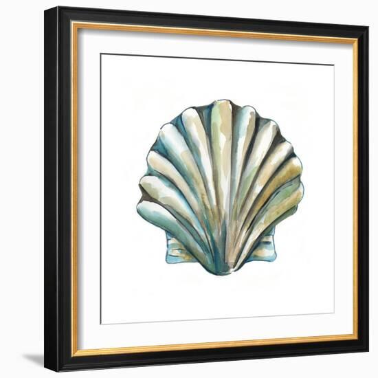 Aquarelle Shells VI-Chariklia Zarris-Framed Art Print