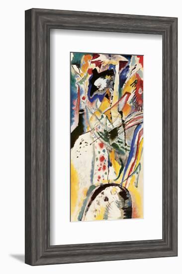 Aquarellentwurf, 1914-Wassily Kandinsky-Framed Premium Giclee Print