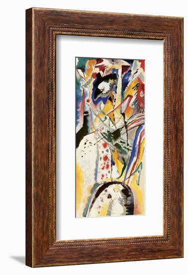 Aquarellentwurf, 1914-Wassily Kandinsky-Framed Premium Giclee Print