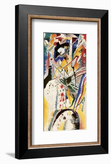 Aquarellentwurf, 1914-Wassily Kandinsky-Framed Premium Giclee Print