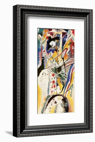 Aquarellentwurf, 1914-Wassily Kandinsky-Framed Premium Giclee Print