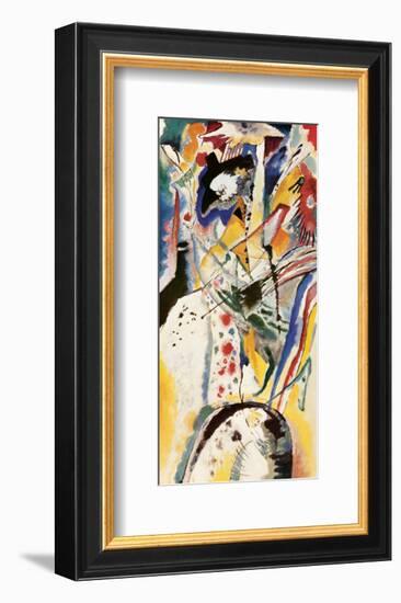 Aquarellentwurf, 1914-Wassily Kandinsky-Framed Premium Giclee Print