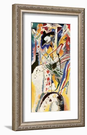 Aquarellentwurf, 1914-Wassily Kandinsky-Framed Premium Giclee Print