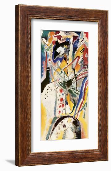 Aquarellentwurf, 1914-Wassily Kandinsky-Framed Premium Giclee Print