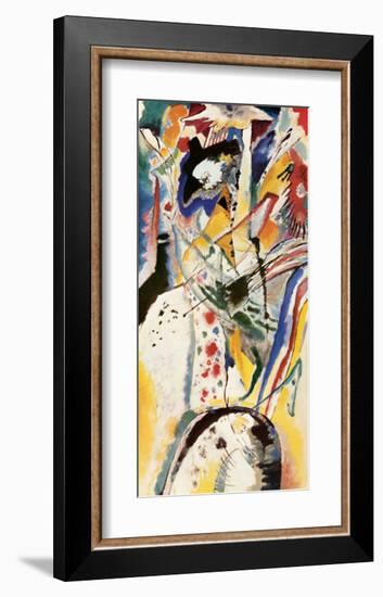 Aquarellentwurf, 1914-Wassily Kandinsky-Framed Premium Giclee Print