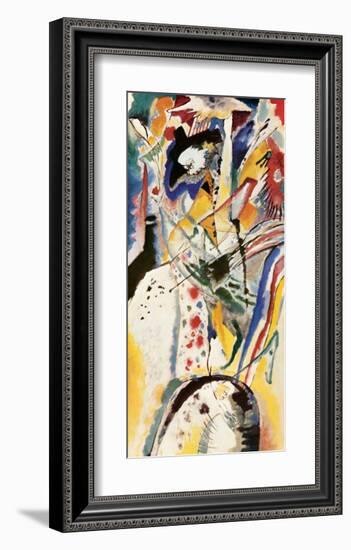 Aquarellentwurf, 1914-Wassily Kandinsky-Framed Premium Giclee Print