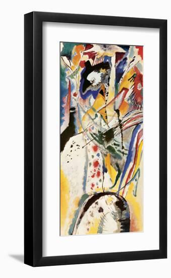 Aquarellentwurf, 1914-Wassily Kandinsky-Framed Premium Giclee Print