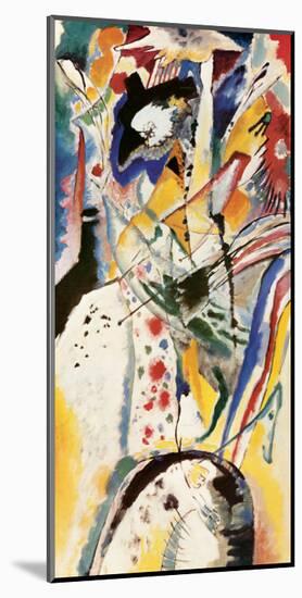 Aquarellentwurf, 1914-Wassily Kandinsky-Mounted Premium Giclee Print