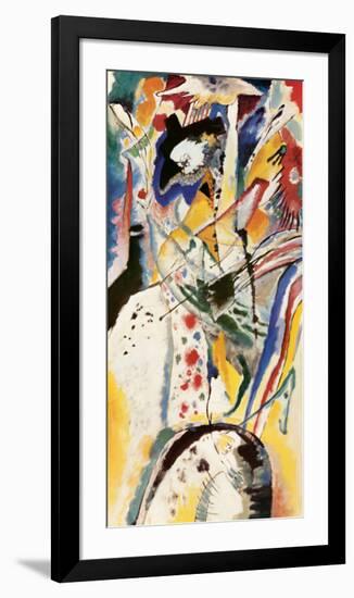 Aquarellentwurf, 1914-Wassily Kandinsky-Framed Premium Giclee Print