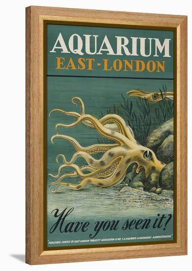 Aquarium, East-London-null-Framed Premier Image Canvas