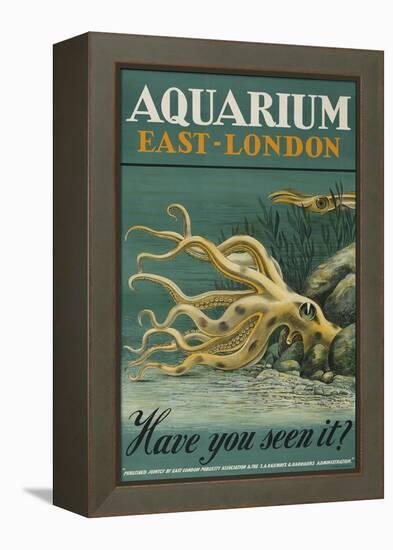 Aquarium, East-London-null-Framed Premier Image Canvas