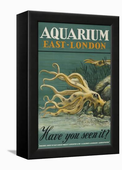 Aquarium, East-London-null-Framed Premier Image Canvas