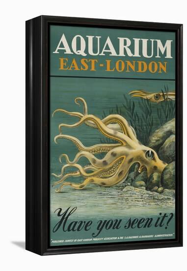 Aquarium, East-London-null-Framed Premier Image Canvas